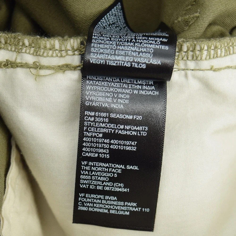The North Face Motion Pants Men 30x32 Regular Olive Green Stretch Hiking Utility